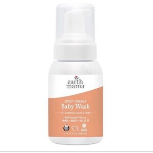 Earth Mama Organics Sweet Orange Baby Wash